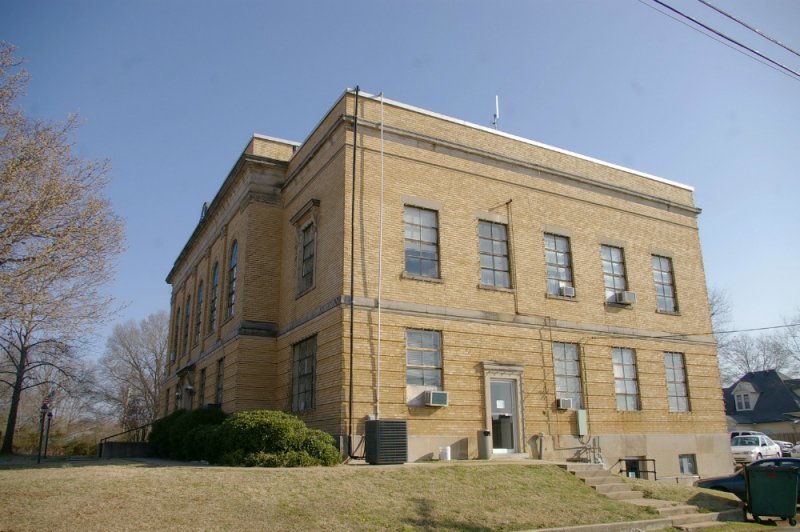 Logan County, Arkansas Courthouse in Booneville